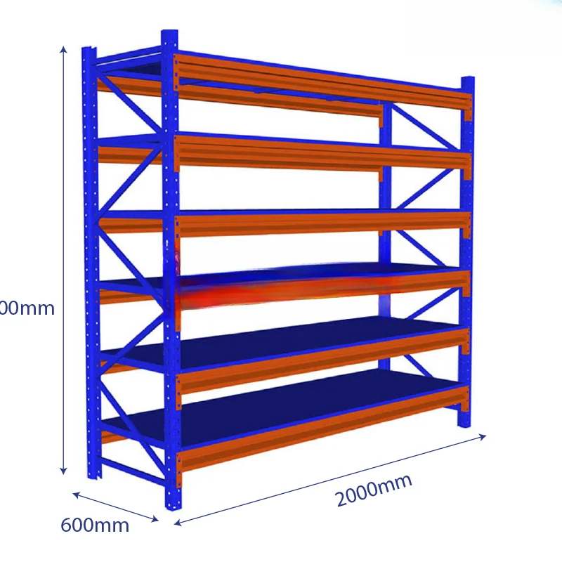 Kệ trung tải 6 tầng beam KT 6F thumbnail 2