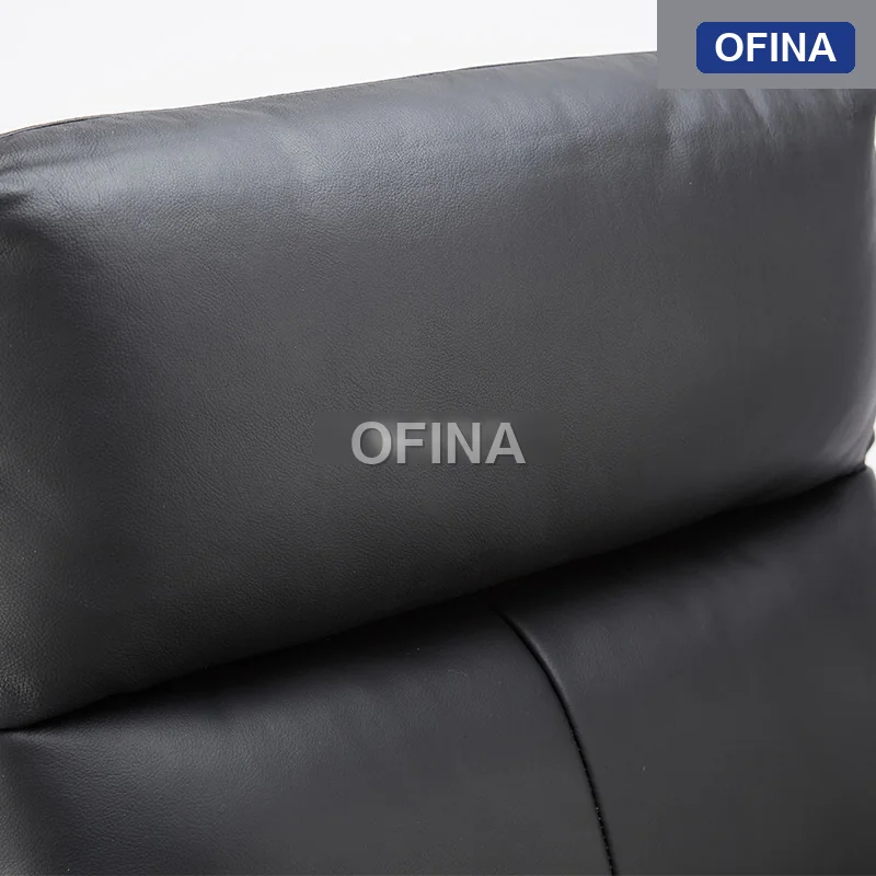 Ghế lãnh đạo da bò Leon LE-533A-BL thumbnail 5