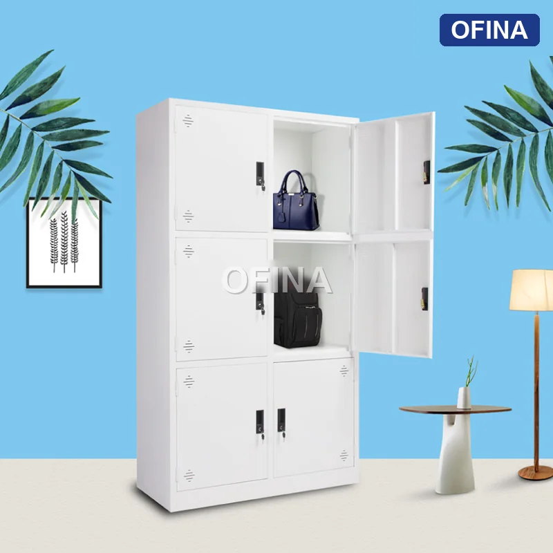 Tủ locker sắt 6 ngăn LK06-T thumbnail 2