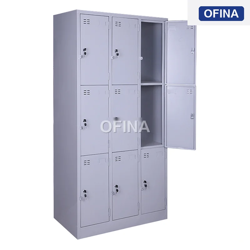 Tủ locker sắt 9 ngăn LK09 thumbnail 2
