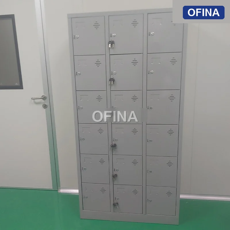 Tủ locker sắt 18 ngăn LK18 thumbnail 2