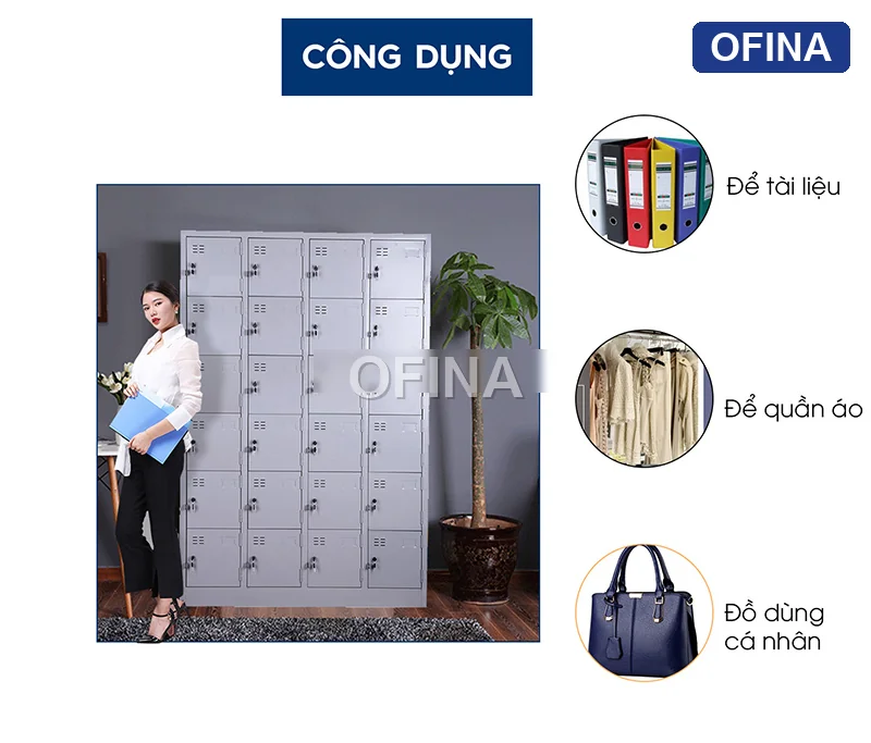 Tủ locker sắt 24 ngăn LK24 thumbnail 4