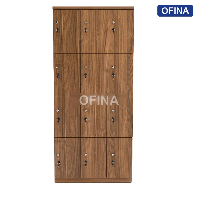 Tủ locker gỗ 12 cánh LKG12-DV thumbnail 2