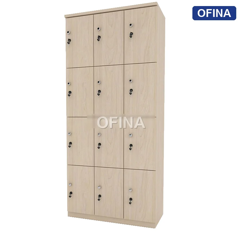 Tủ locker gỗ 12 cánh LKG12-DV thumbnail 3