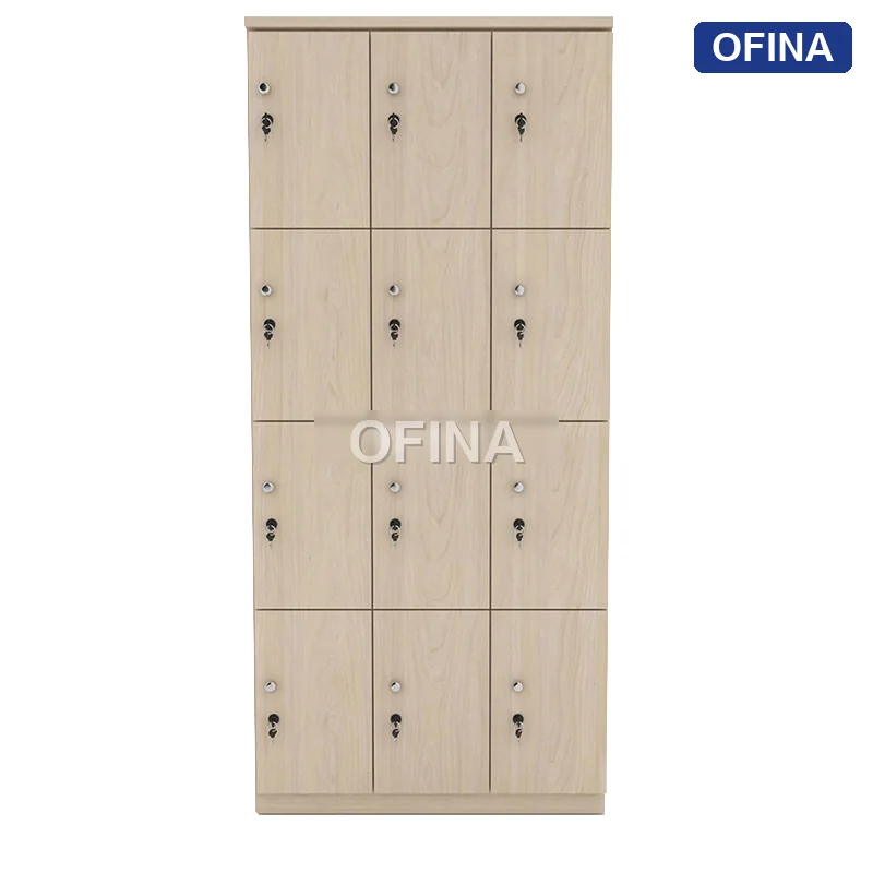 Tủ locker gỗ 12 cánh LKG12-DV thumbnail 4