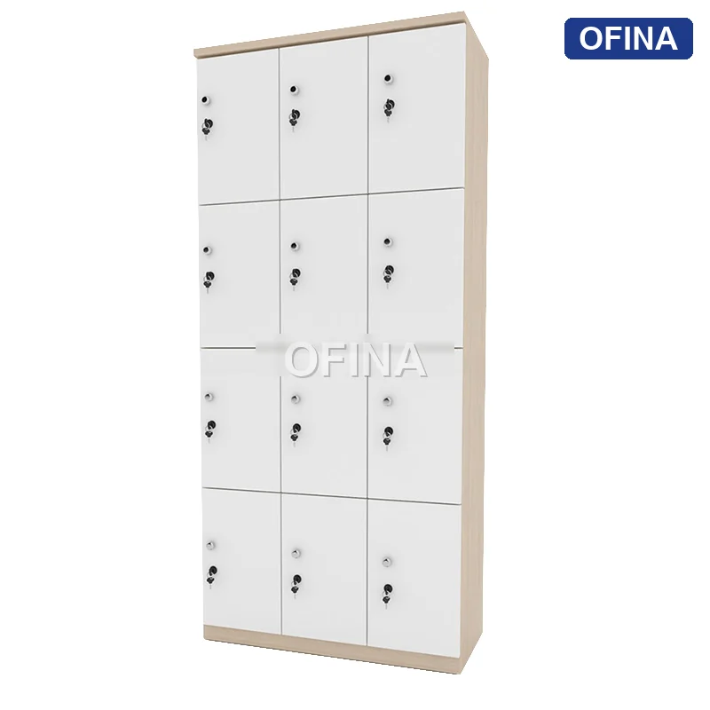 Tủ locker gỗ 12 cánh LKG12-MT thumbnail 3