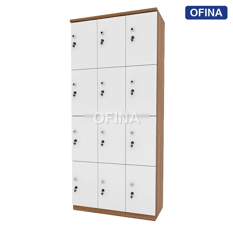 Tủ locker gỗ 12 cánh LKG12-MT thumbnail 4