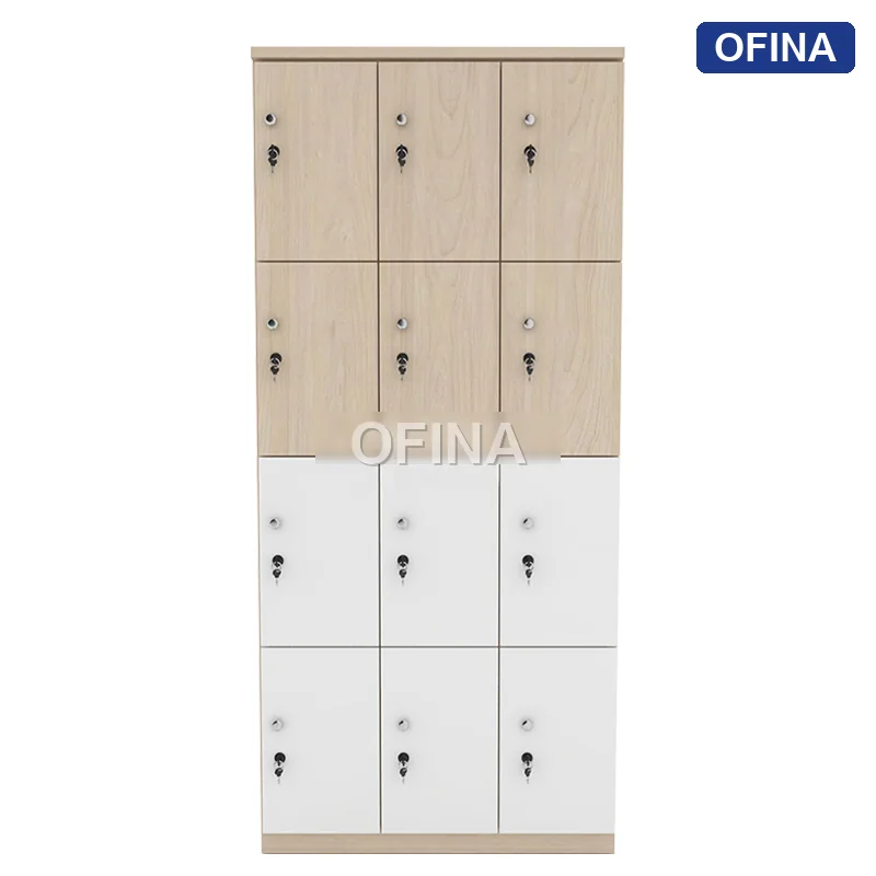 Tủ locker gỗ 12 cánh LKG12-TG thumbnail 2