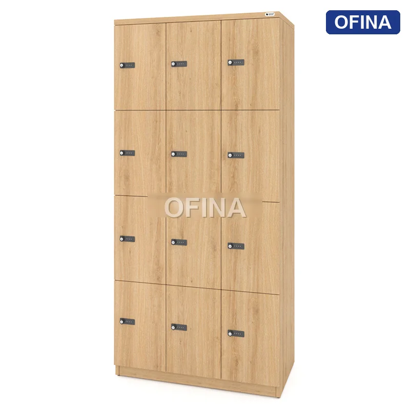 Tủ locker gỗ 12 cánh khóa mật mã LKG12MM-DV thumbnail 3