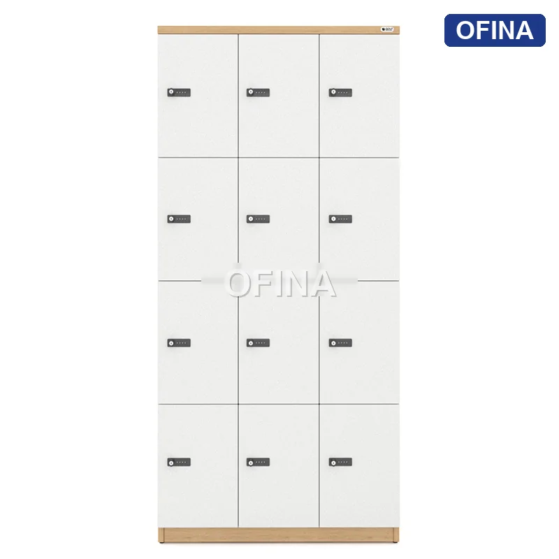 Tủ locker gỗ 12 cánh khóa mật mã LKG12MM-MT thumbnail 2