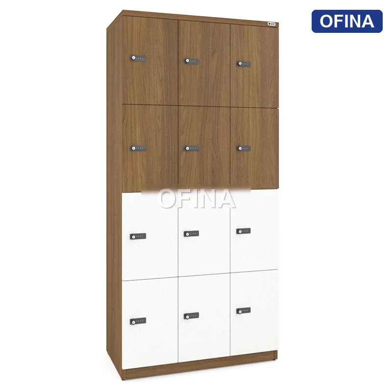 Tủ locker gỗ 12 cánh khóa mật mã LKG12MM-TG thumbnail 4