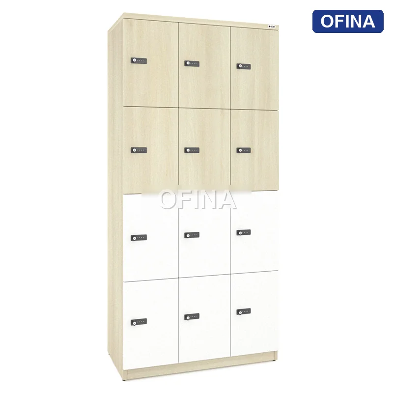 Tủ locker gỗ 12 cánh khóa mật mã LKG12MM-TG thumbnail 7