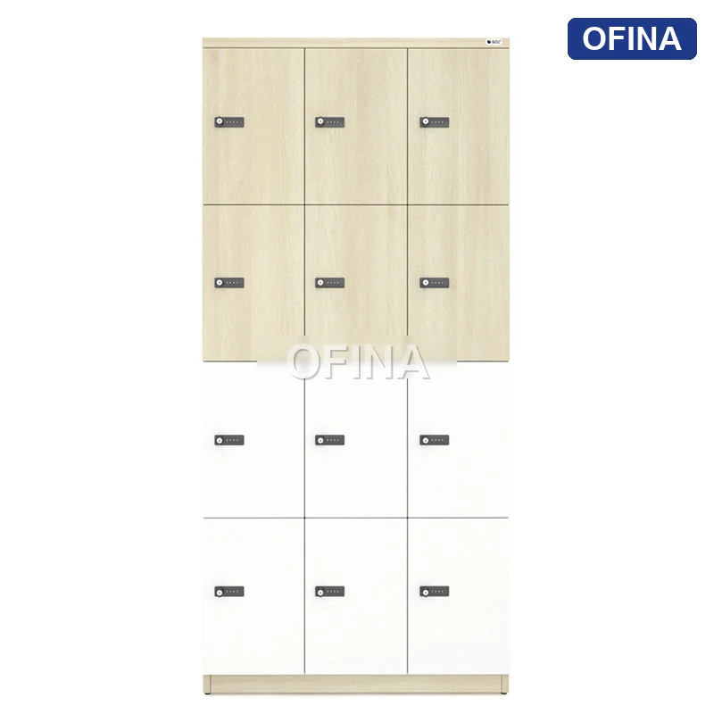 Tủ locker gỗ 12 cánh khóa mật mã LKG12MM-TG thumbnail 8