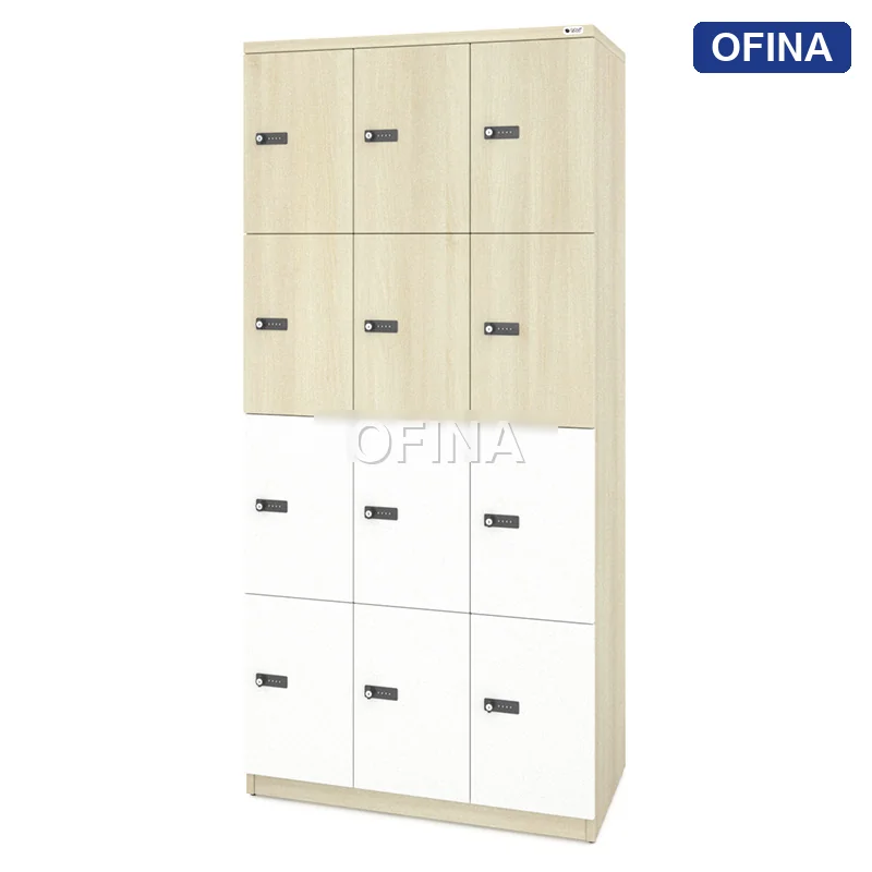 Tủ locker gỗ 12 cánh khóa mật mã LKG12MM-TG thumbnail 9
