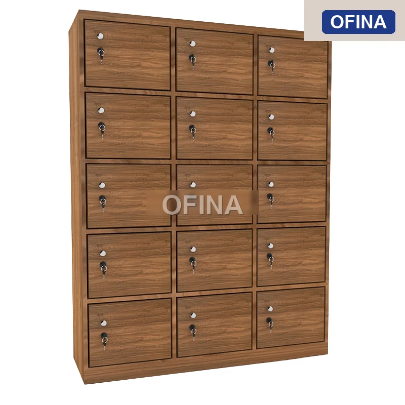 Tủ locker gỗ 15 cánh LKG15-DV thumbnail 3