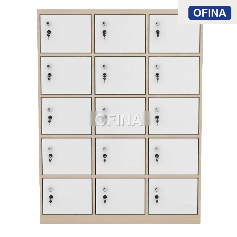 Tủ locker gỗ 15 cánh LKG15-MT thumbnail 2