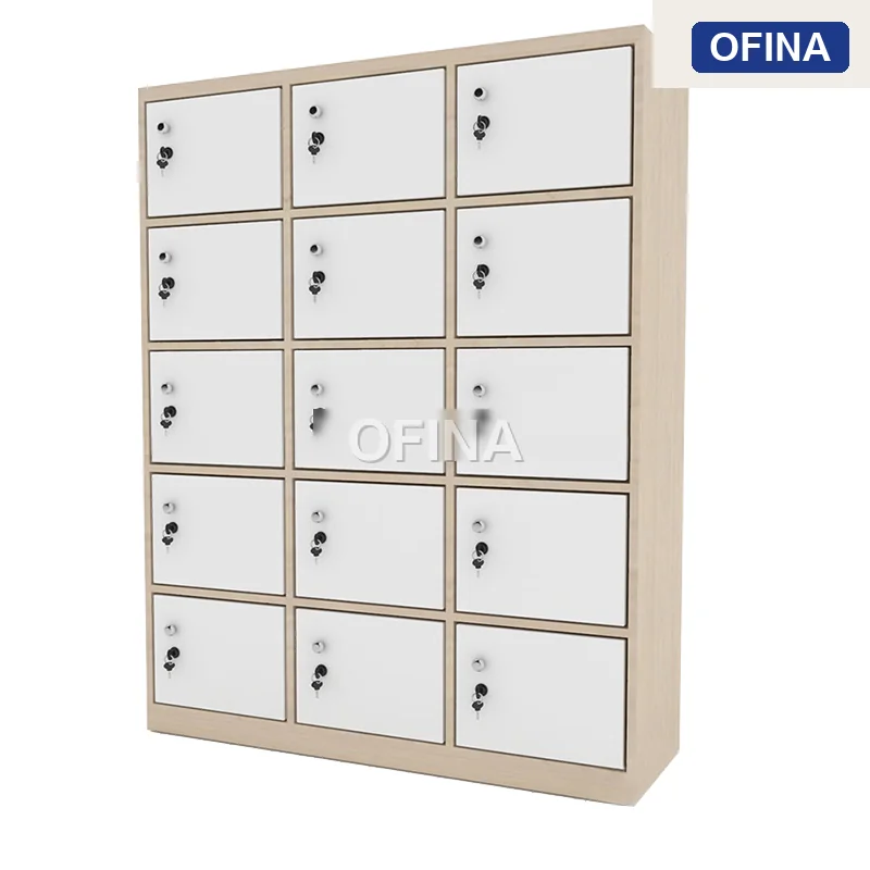 Tủ locker gỗ 15 cánh LKG15-MT thumbnail 3