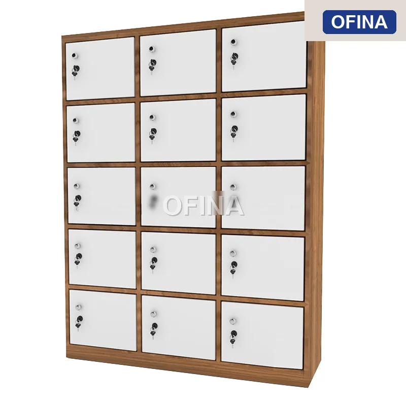 Tủ locker gỗ 15 cánh LKG15-MT thumbnail 4