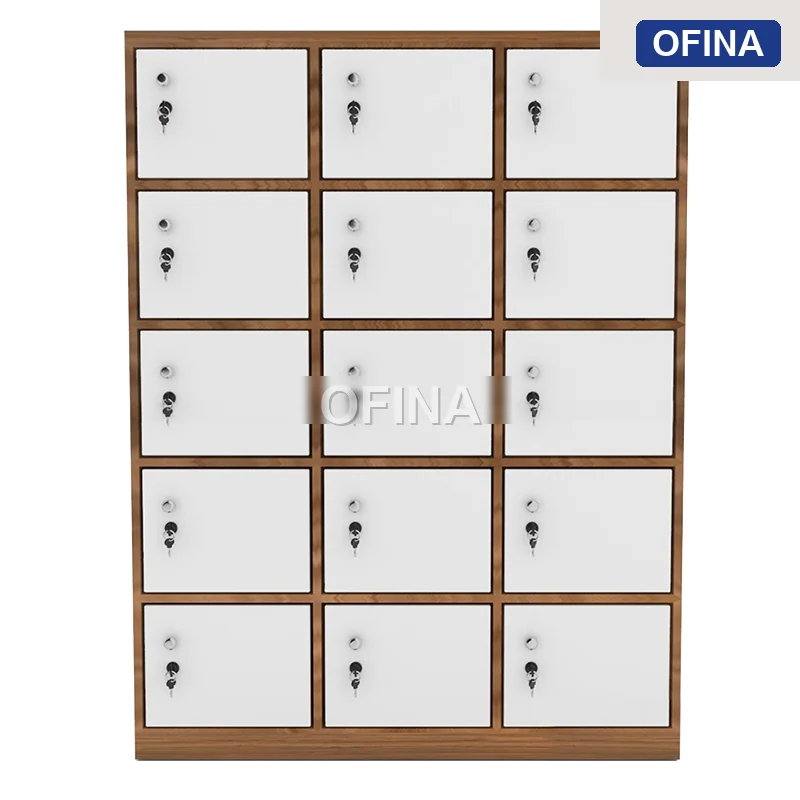 Tủ locker gỗ 15 cánh LKG15-MT thumbnail 5