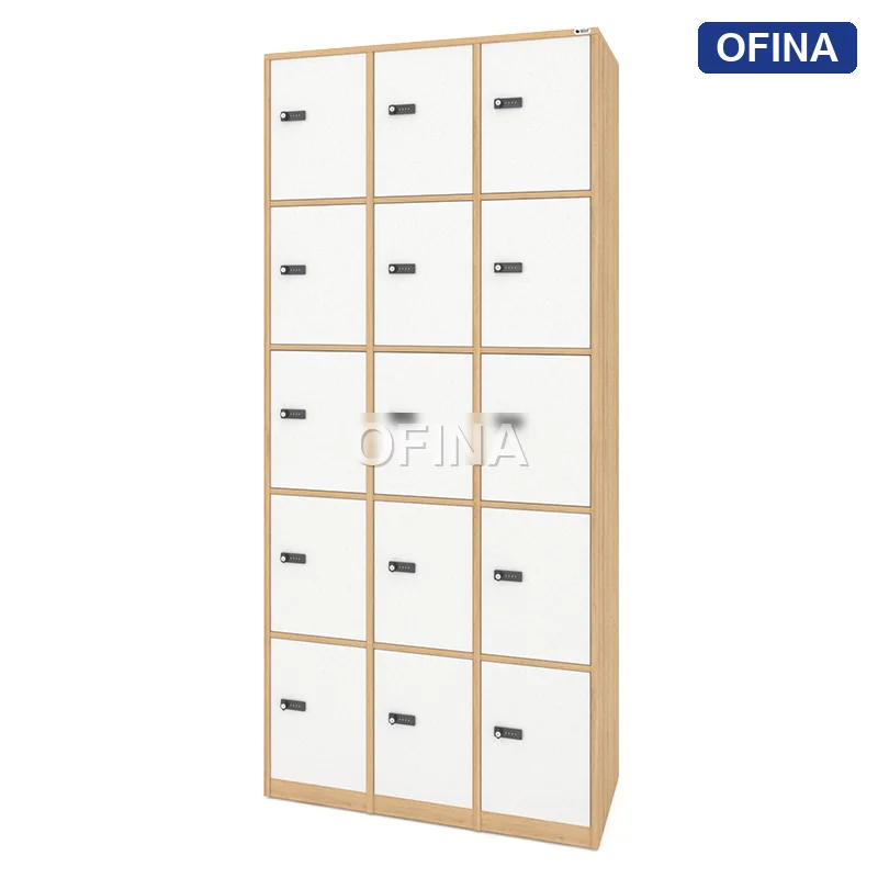 Tủ locker gỗ 15 cánh khóa mật mã LKG15MM-MT thumbnail 3