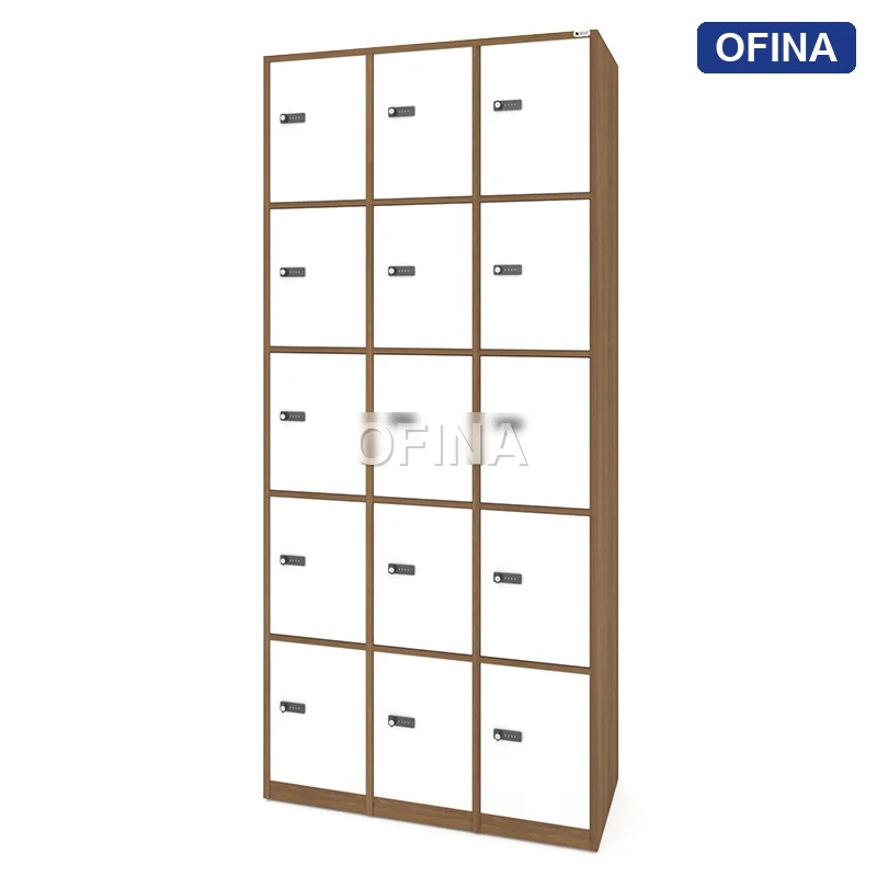 Tủ locker gỗ 15 cánh khóa mật mã LKG15MM-MT thumbnail 5