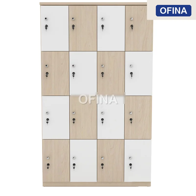 Tủ locker gỗ 16 cánh LKG16-TG thumbnail 2