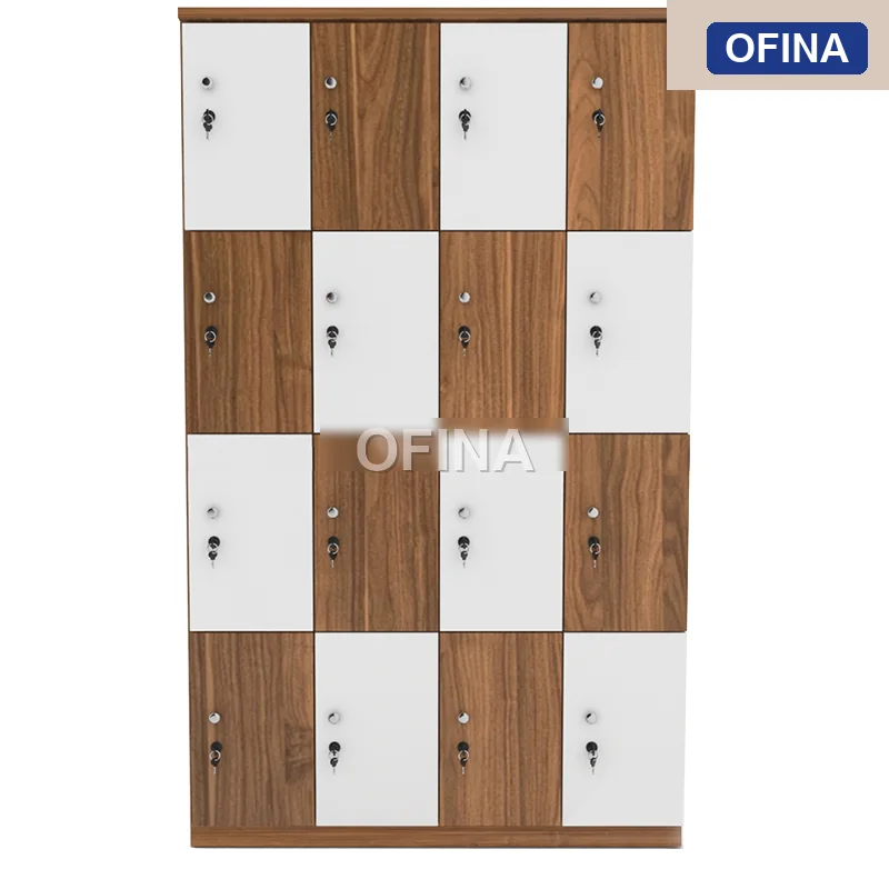 Tủ locker gỗ 16 cánh LKG16-TG thumbnail 5