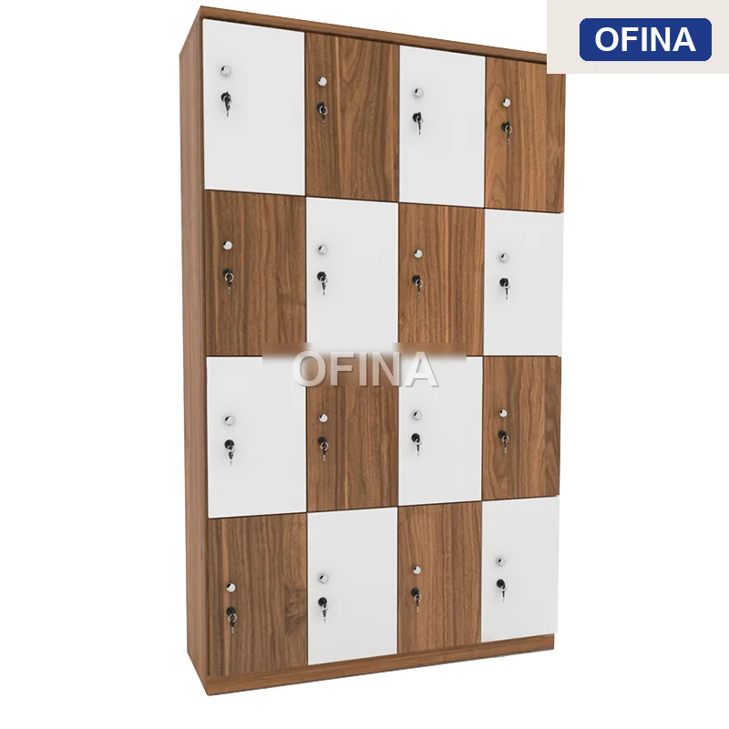 Tủ locker gỗ 16 cánh LKG16-TG thumbnail 6