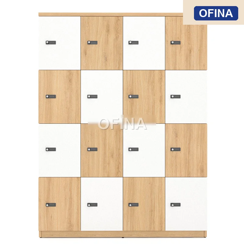 Tủ locker gỗ 16 cánh khóa mật mã LKG16MM-TG thumbnail 2