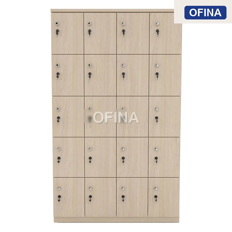 Tủ locker gỗ 20 cánh LKG20-DV thumbnail 2