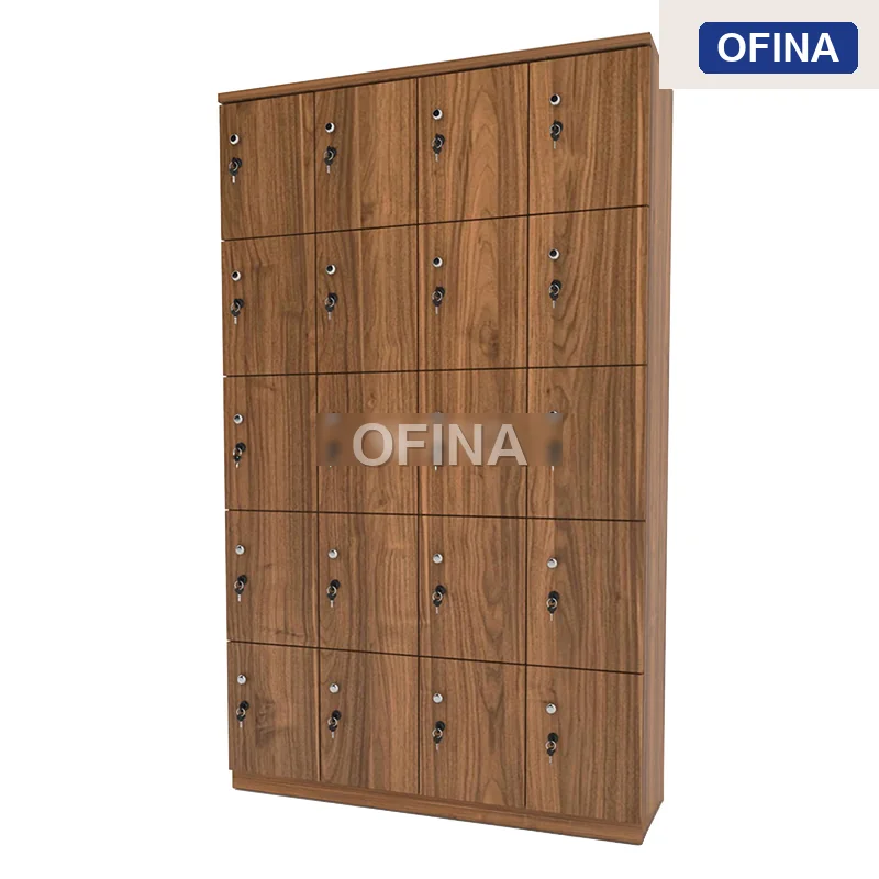 Tủ locker gỗ 20 cánh LKG20-DV thumbnail 4