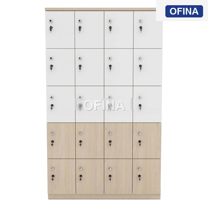 Tủ locker gỗ 20 cánh LKG20-TG thumbnail 2