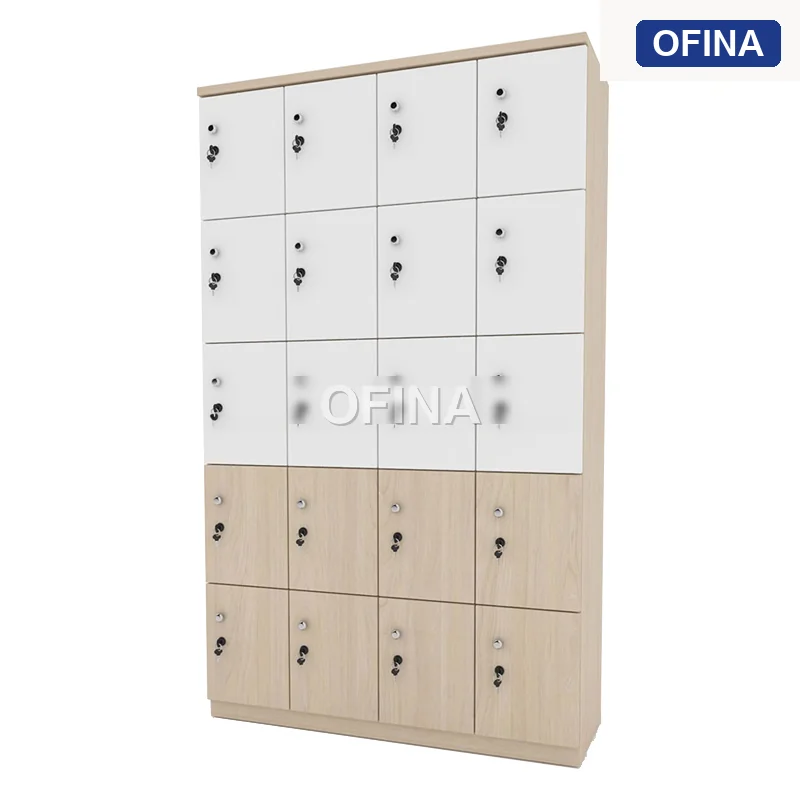Tủ locker gỗ 20 cánh LKG20-TG thumbnail 3