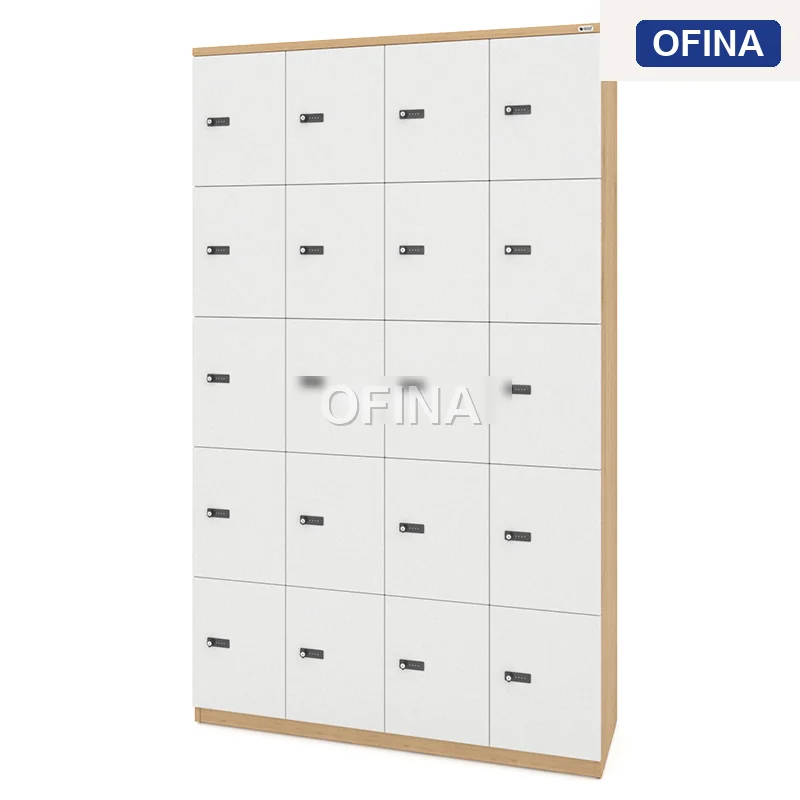 Tủ locker gỗ 20 cánh khóa mật mã LKG20MM-MT thumbnail 3