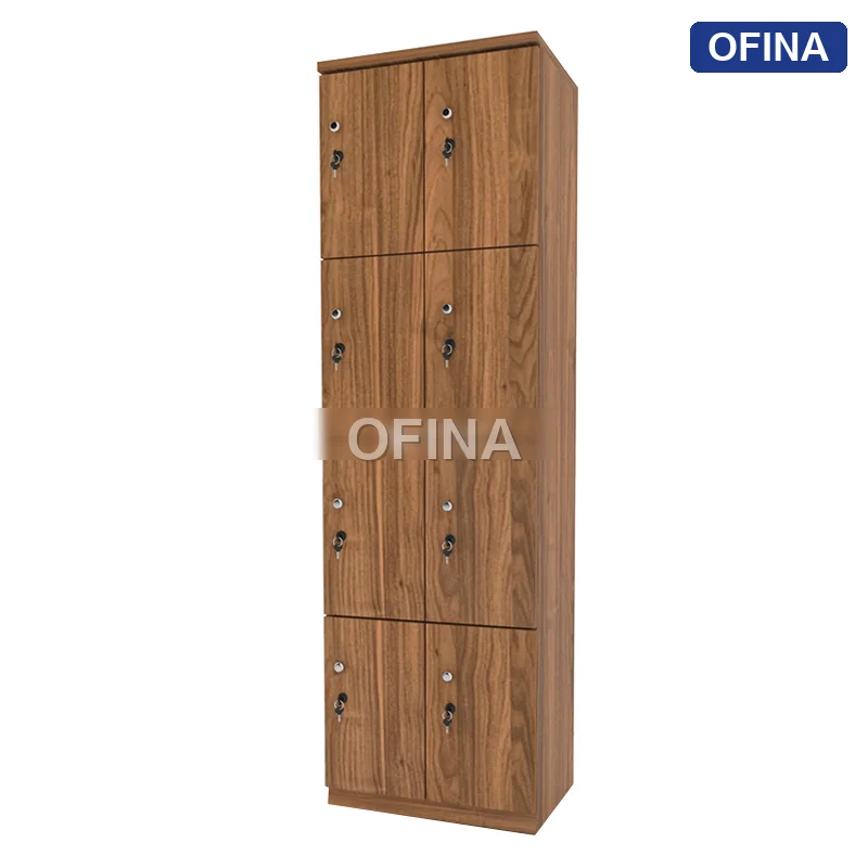 Tủ locker gỗ 8 cánh LKG8-DV thumbnail 4
