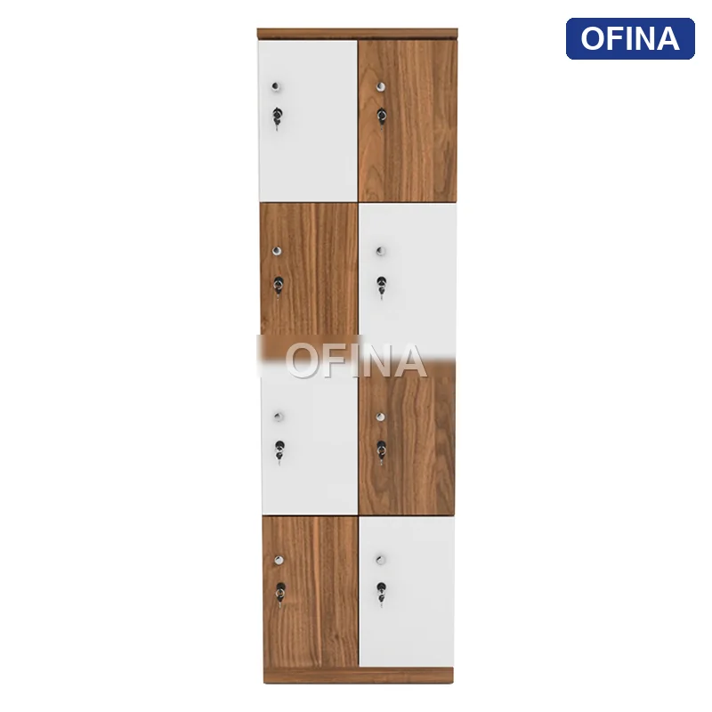 Tủ locker gỗ 8 cánh LKG8-TG thumbnail 2