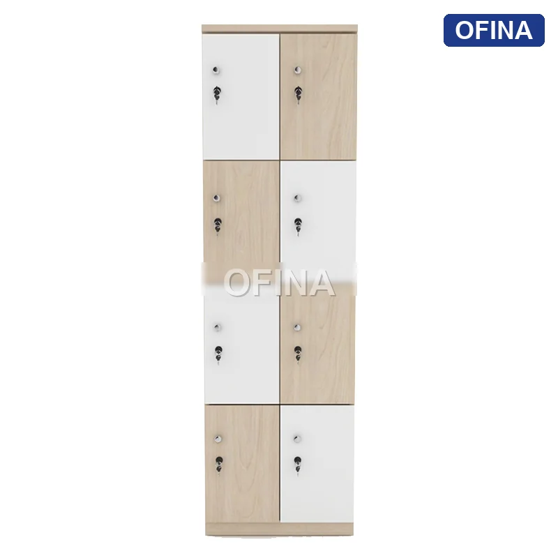 Tủ locker gỗ 8 cánh LKG8-TG thumbnail 4