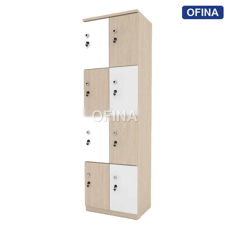 Tủ locker gỗ 8 cánh LKG8-TG thumbnail 5