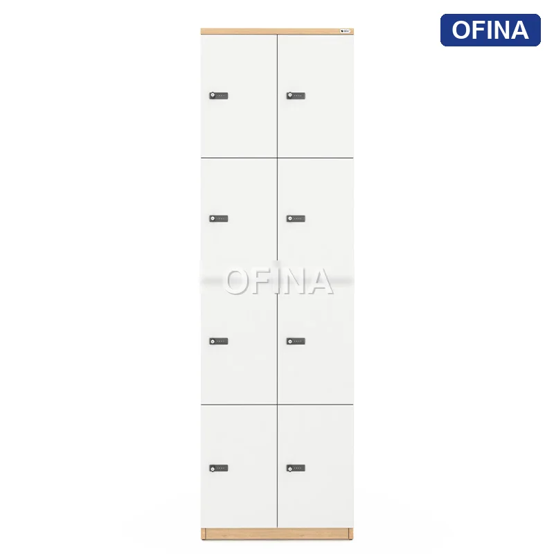 Tủ locker gỗ 8 cánh khóa mật mã LKG8MM-MT thumbnail 2