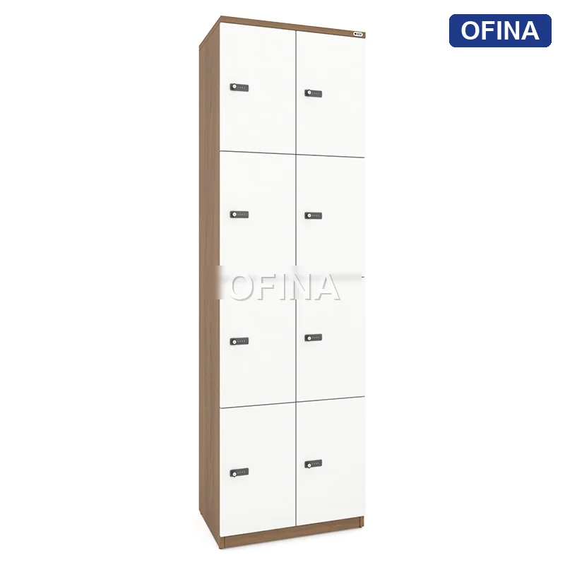 Tủ locker gỗ 8 cánh khóa mật mã LKG8MM-MT thumbnail 4