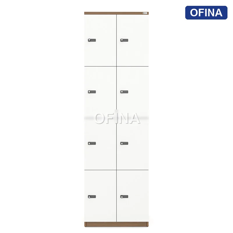Tủ locker gỗ 8 cánh khóa mật mã LKG8MM-MT thumbnail 5