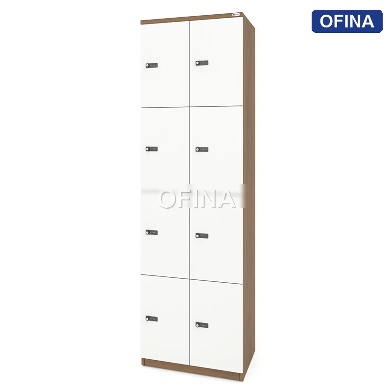 Tủ locker gỗ 8 cánh khóa mật mã LKG8MM-MT thumbnail 6