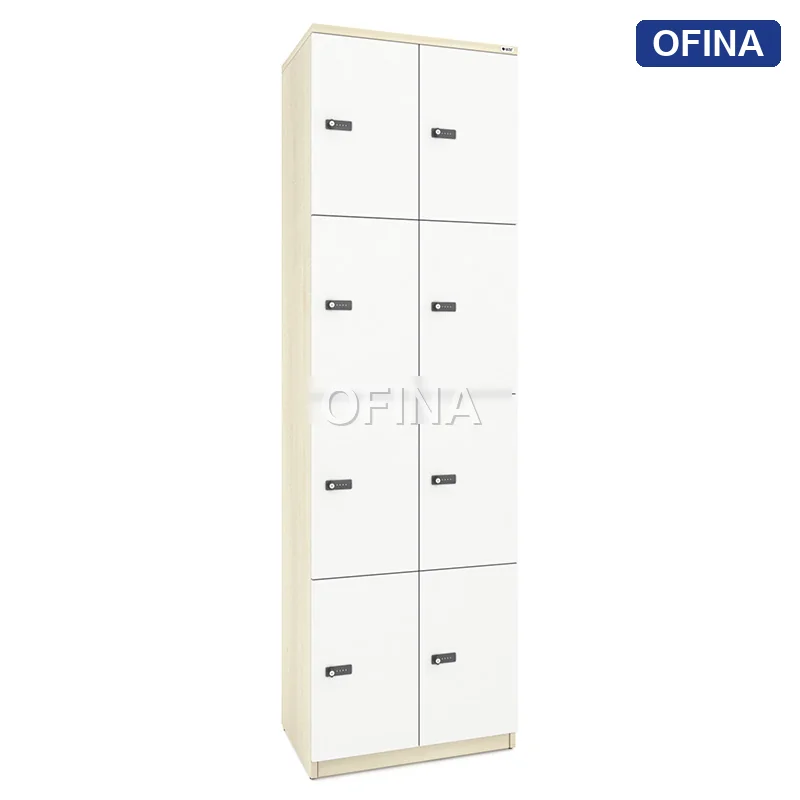 Tủ locker gỗ 8 cánh khóa mật mã LKG8MM-MT thumbnail 7