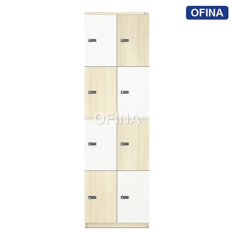 Tủ locker gỗ 8 cánh khóa mật mã LKG8MM-TG thumbnail 6