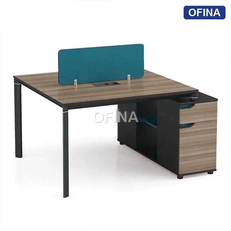 Cụm bàn làm việc nhập khẩu 2 người Lotus LT-05W1412 thumbnail 2