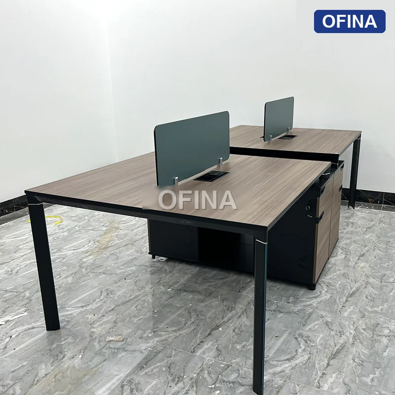 Cụm bàn làm việc nhập khẩu  4 người Lotus LT-05W2812 thumbnail 4