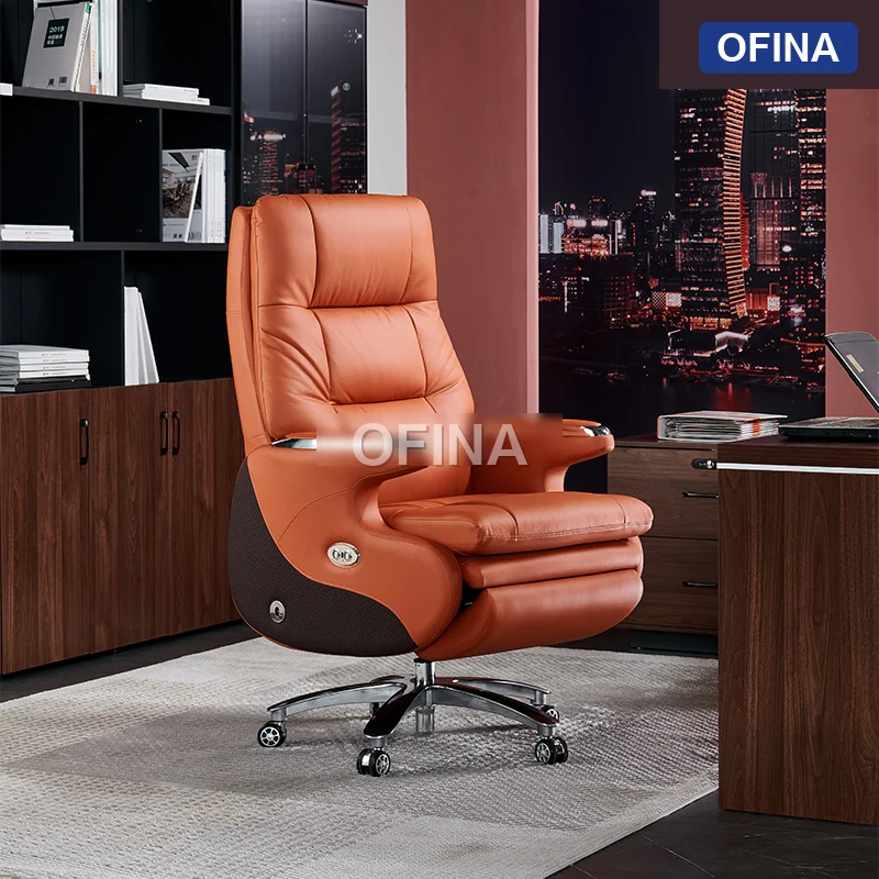 Ghế giám đốc chỉnh điện Massage LUX-01-BN thumbnail 2