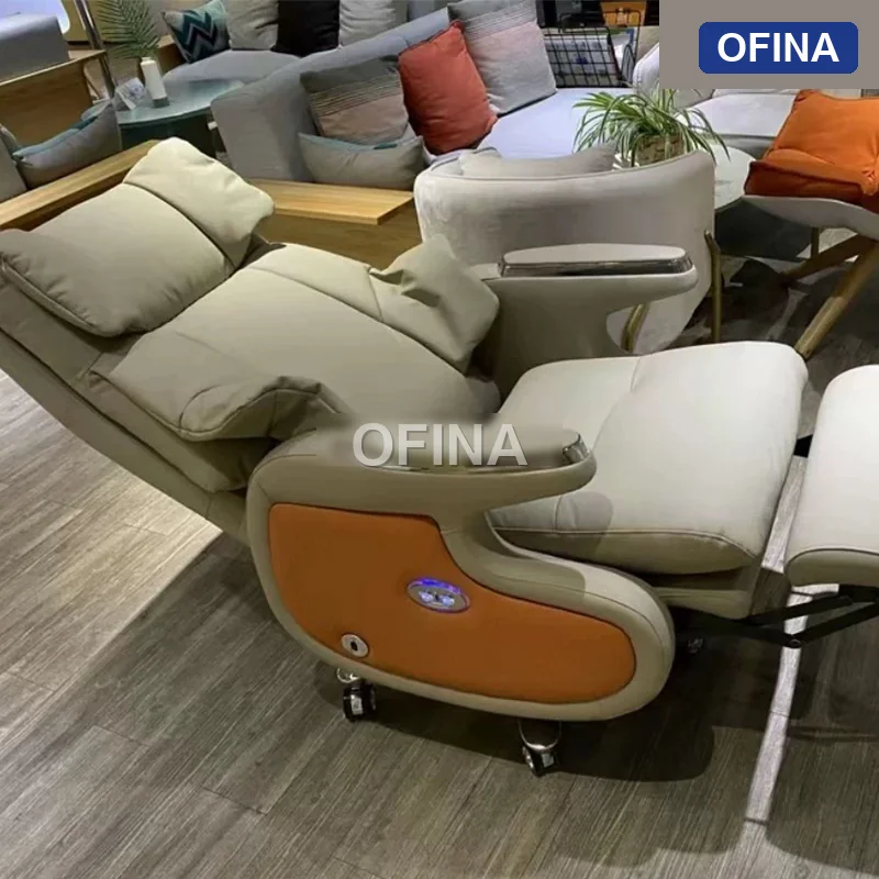 Ghế giám đốc chỉnh điện Massage LUX-02-BE thumbnail 8