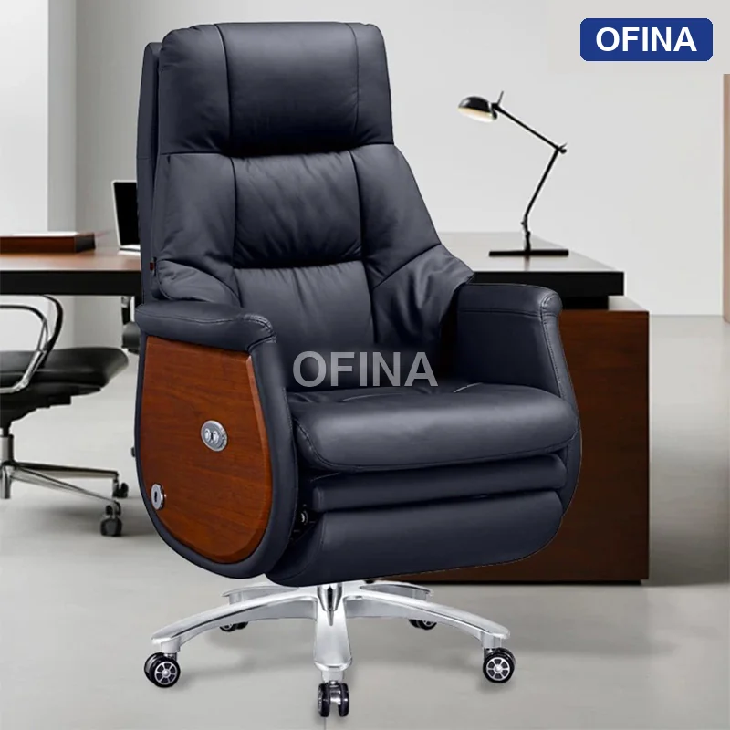 Ghế giám đốc chỉnh điện Massage LUX-05 thumbnail 2