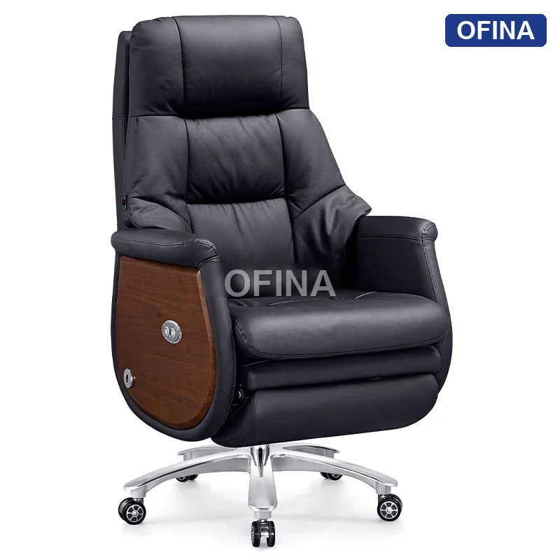 Ghế giám đốc chỉnh điện Massage LUX-05 thumbnail 3